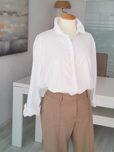 Jake klassische weiße bluse - klassische,