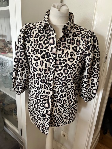 Jake bluse leoprint gr - bluse,