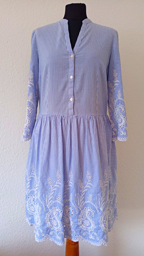 Jake hemdblusenkleid blau - jake*s,